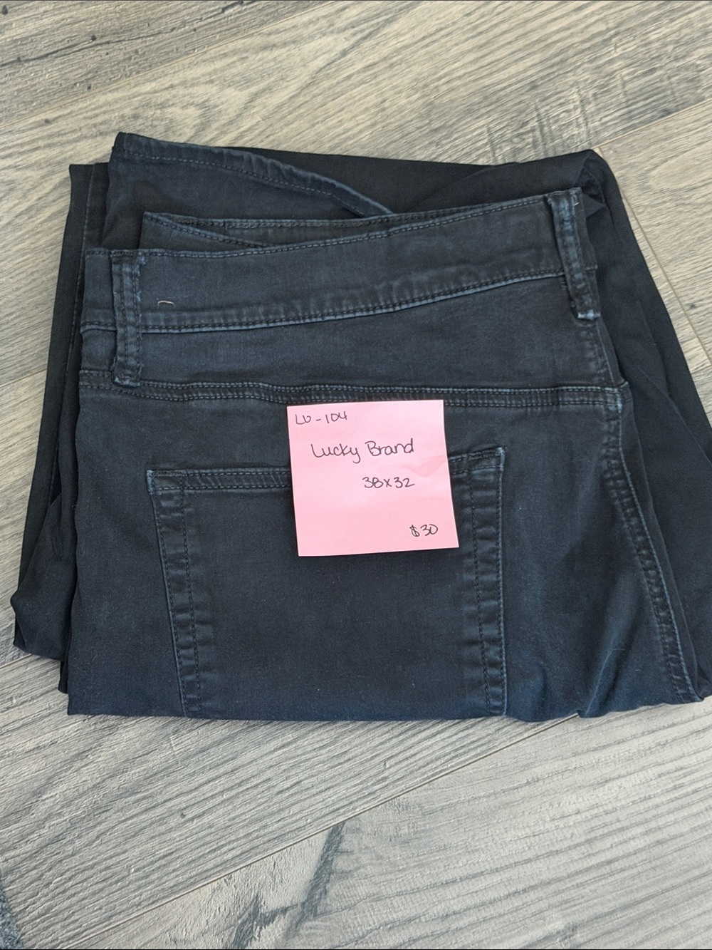 Lucky Brand Straight Leg Jeans in Black